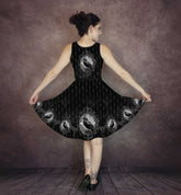 Raven Gothic Dress - Nevermore Dress - Plus Size Friendly